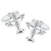 Spitfire Sterling Silver Cufflinks (can be personalised)
