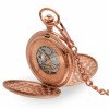 Tourbillon Rose Gold Pocket Watch, Full Hunter, Personalised, Woodford