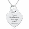 A True Irish Blessing Necklace, Personalised, Sterling Silver