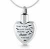 Your Wings Were Ready, My Heart Was Not Ashes Necklace, Personalised