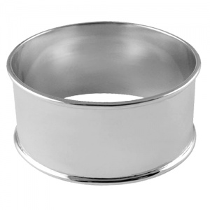 Plain Napkin Ring Sterling Silver (can be personalised)