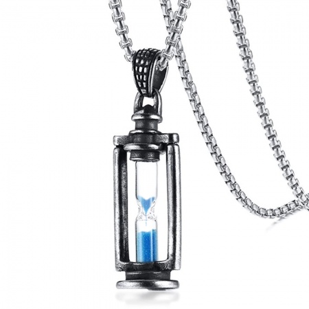 Hourglass Necklace, with Personalised Engraving