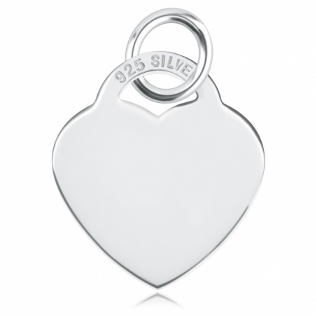 Heart Shaped Charm with Personalisation