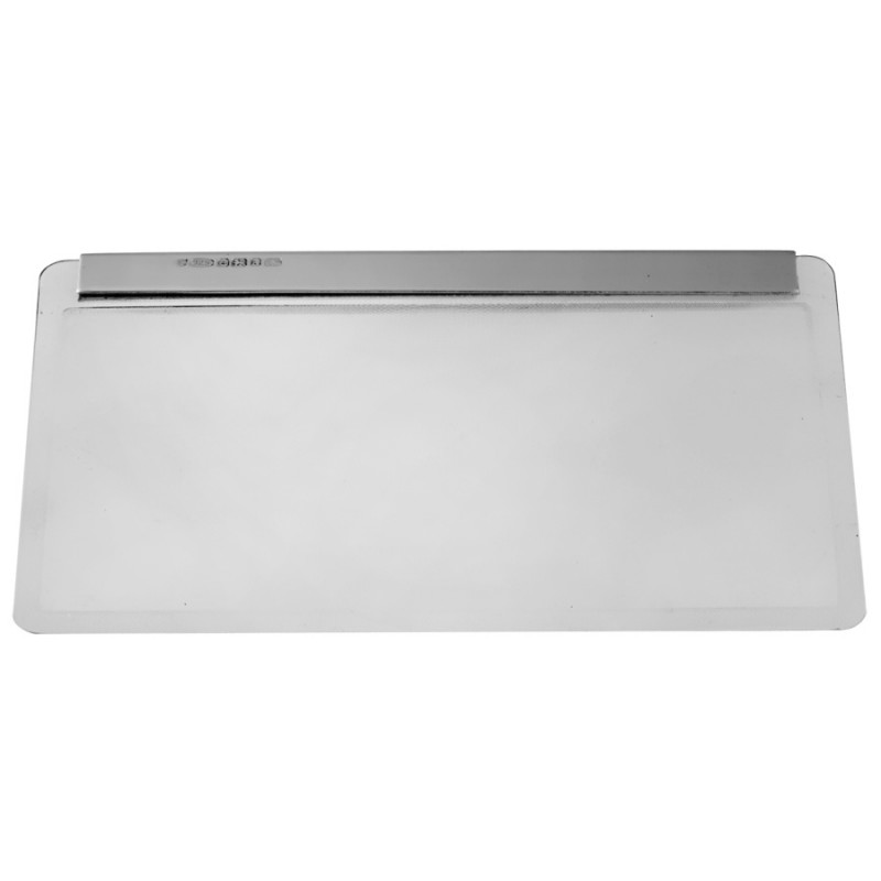 Wallet Magnifying Glass, 925 Sterling Silver, Hallmarked