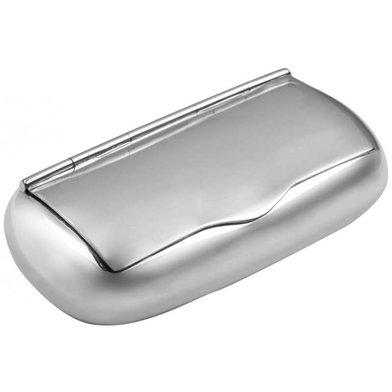 Plain Pill Box/Snuff Box Sterling Silver (Engraving Available) ZOP