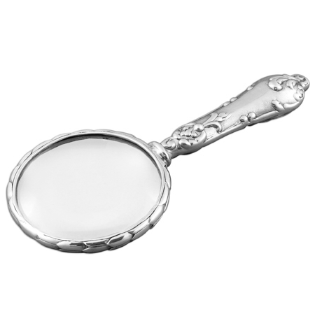 Magnifying Glass, Sterling Silver
