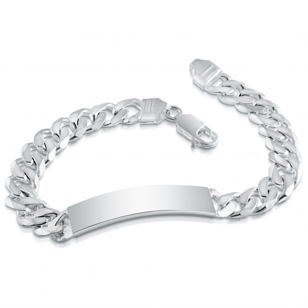 Buy Online Stylish Silver Engraved Friendship Fashion Bracelet  jewellery  for men  menjewellcom