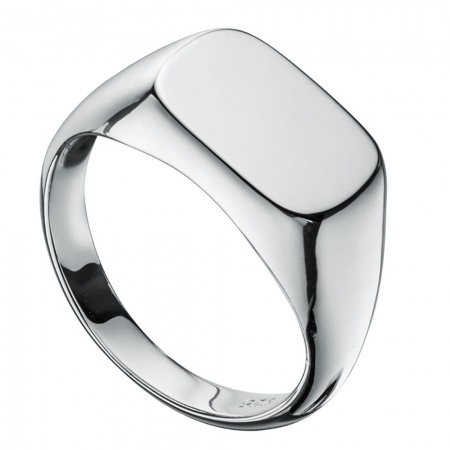 Sterling Silver Signet Men's Ring 