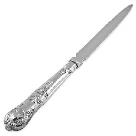 Queens Style Sterling Silver Letter Opener (can be personalised)