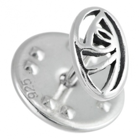 Rennie Mackintosh Lapel Pin Badge/Tie Pin, 925 Sterling Silver