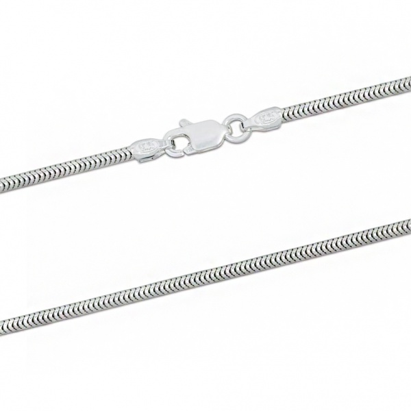 1.6mm Snake Chain, Sterling Silver, 16, 18, 20, 22, 24, 26, 28 & 30 Inches